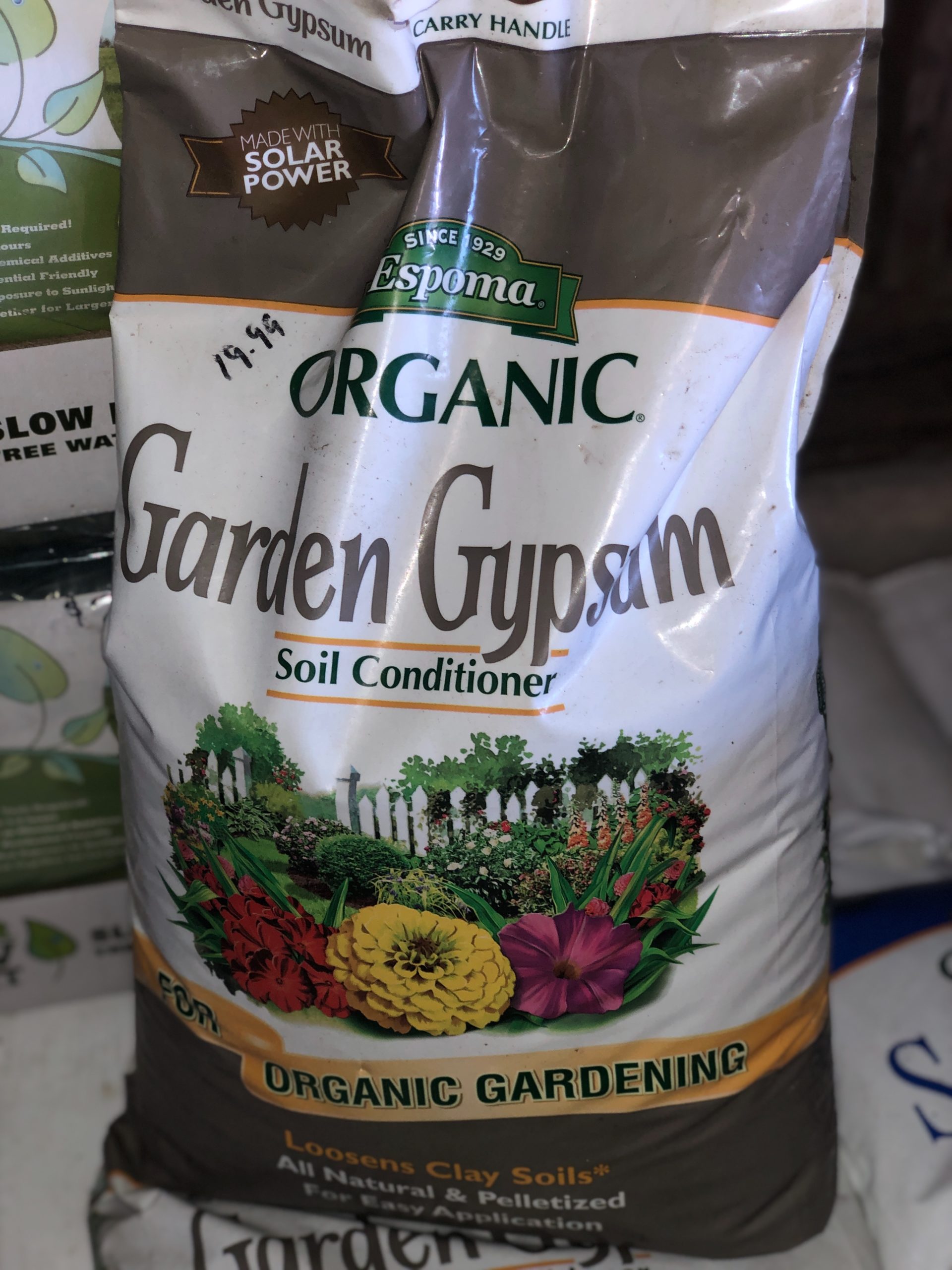 Espoma Organic Garden Gypsum Soil